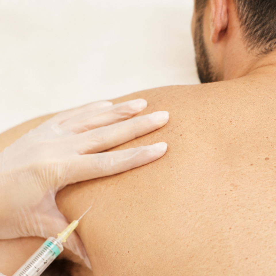 Mesoterapia corporal en hombres